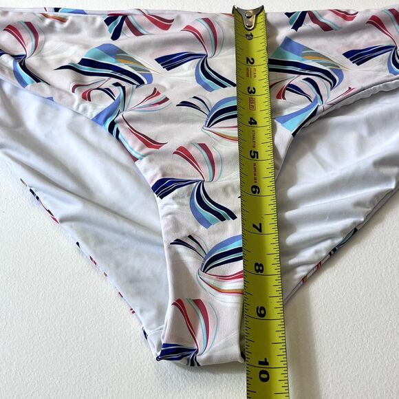 DIPPIN' DAISY'S Bandeau Camilla Top and Bottom Swimsuit Bikini Set Sz Large - Picture 11 of 12